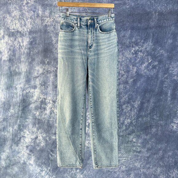 Madewell Denim - Madewell Baggy Straight Leg Jeans Sz 25